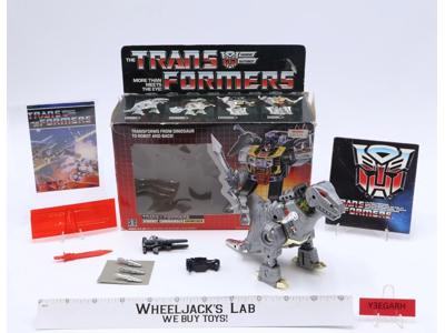 Grimlock W/BOX 100% Complete 1985 Vintage Action Figure G1 Transformers NM