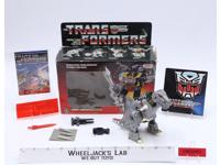 Grimlock W/BOX 100% Complete 1985 Vintage Action Figure G1 Transformers NM
