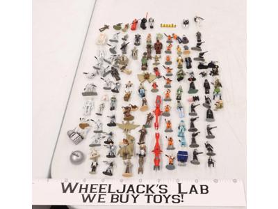 Lot of 112 Star Wars Micro Machines 1990s Galoob Action Figures
