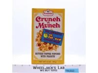 Ms. Pac-Man Crunch 'n Munch Toffee Popcorn 1982 Franklin NEW SEALED