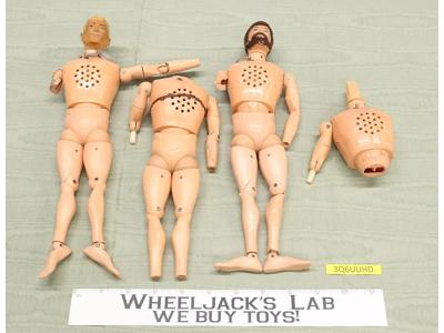 GI Joe Talking Soldiers Vintage Hasbro 12" Action Figures Parts Restoration