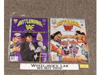 WWF Battlemania Valiant Comic Book #4 & #5 December 1991 March 1992 w/ Posters