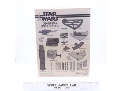 Kenner 1978 Death Star Space Station Instruction Manual Only Vintage
