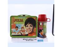 Julia Metal Lunch Box 1969 Savannah Vintage w/ THERMOS