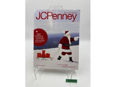 JC Penney Christmas 2007 Advertising Catalog Vintage Home & Fashion Classic
