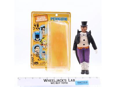 The Penguin 100% Complete W/Card & Bubble DC Comics 1973 Mego 8" Vintage