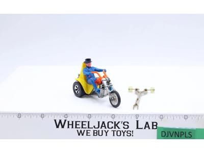 Rrrumblers 3 Squealer Hot Wheels 1971 Mattel Yellow Orange w/ Rider & Guide