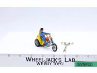 Rrrumblers 3 Squealer Hot Wheels 1971 Mattel Yellow Orange w/ Rider & Guide