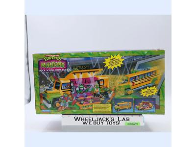 Rock 'N' Roll Muta-Bus TMNT Mutations 1992 Playmates Vehicle NEW MIB