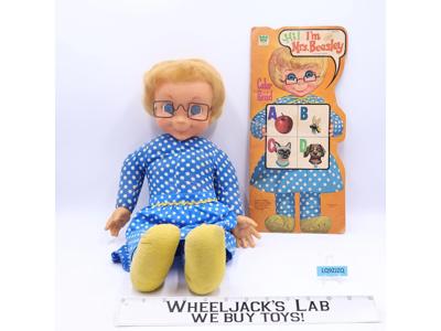 Mrs Beasley 20" Doll W/ Coloring Book Family Affair 1967 Mattel Vintage