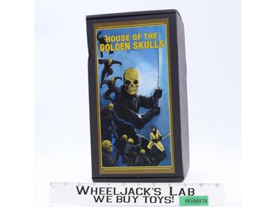 Gold Skull Ninja House of the Golden Skulls Mezco One:12 6" Figure NEW MIB