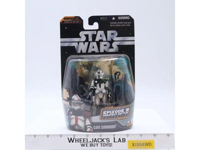 Clone Commander Star Wars Episode III Greatest Battles 2006 Hasbro NEW SEALED
