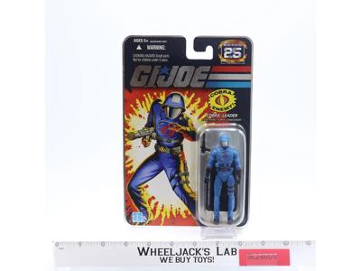 Cobra Commander GI Joe 25th Anniversary 2007 Hasbro Action Figure NEW SEALED
