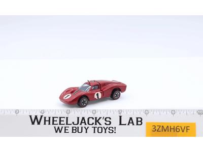 Ford Mark IV Red Enamel 1968 Mattel Redline Hot Wheels Vintage RL USA