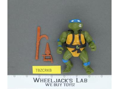 Leonardo HARD HEAD Teenage Mutant Ninja Turtles 1988 Playmates Vintage Figure