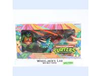 Cave Turtle Leo & his Dingy Dino TMNT 1992 Playmates Action Figure NEW SEALED