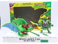 Cave Turtle Raph W/ Tubular Pterodactyl 100% Complete TMNT 1992 Playmates Figure