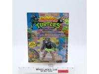 Machine Gunnin' Rocksteady Wacky Action TMNT Turtles 1989 Playmates UNPUNCHED