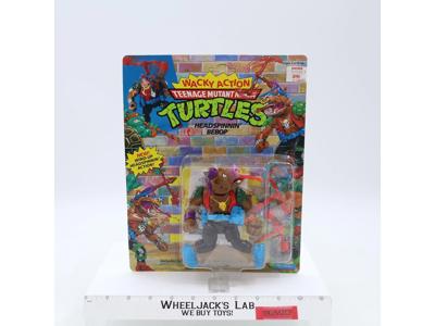 Headspinnin' Bebop Teenage Mutant Ninja Turtles TMNT Playmates UNPUNCHED MOSC