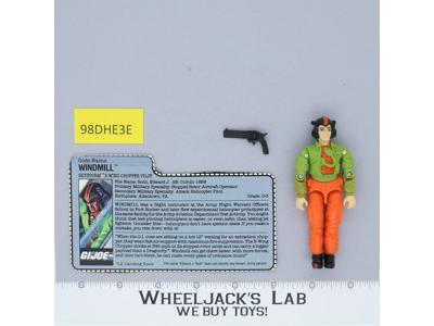 Windmill V1 100% Complete G.I. Joe 1988 Hasbro Vintage Action Figure