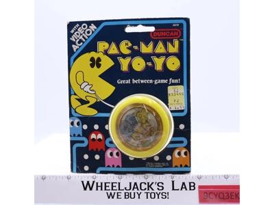 Pac-Man Yo-Yo 1980 Midway Duncan Vintage NEW SEALED