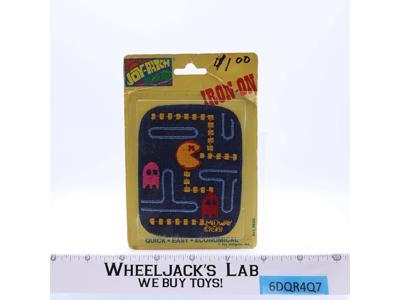 Pac-Man Video Game Embroidered Patch 1982 Joy Insignia Inc NEW SEALED