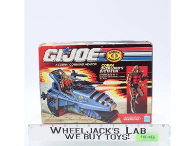 Overlord's Dictator GI Joe 1989 Hasbro Action Figure Vehicle NEW SEALED