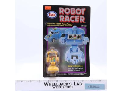 Surf-Finder #4 W/Pull & Go Motor Gobot KO Robot Racer 1980s Esso Figure MOSC