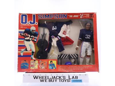 OJ Simpson The Juice Super Pro Set 1975 Shindana Toys Action Figure NEW MIB