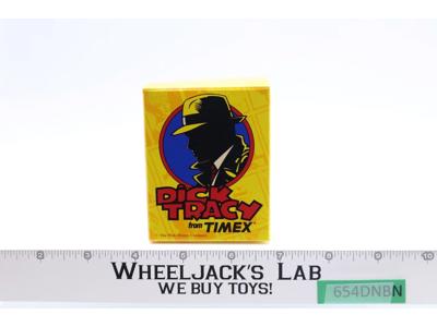 Breathless Mahoney Dick Tracy Wrist Watch W/ Black Band Disney 1990s Timex NEW