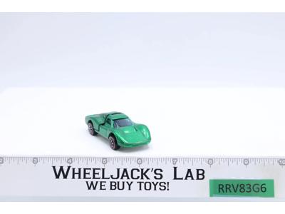 Ford Mark IV Green Grand Prix 1968 1969 Hot Wheels Redlines Vintage Mattel RL HK