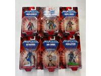 Lot of 6 He-Man Masters Of The Universe 200X Minis MOTU 2002 Mattel NEW MOSC