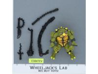 Tokka 100% Complete Teenage Mutant Ninja Turtles TMNT Playmates 1991 Vintage