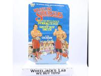 British Bulldogs Dynamite Kid & Davey Boy Original Poster WWF LJN Wrestling 1986