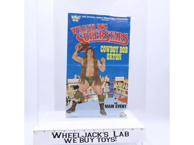 Cowboy Bob Orton Original Poster 1986 WWF LJN Wrestling Vintage