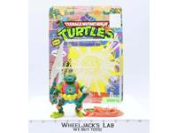 Mike the Sewer Surfer W/Card 100% Complete TMNT 1990 Playmates Action Figure
