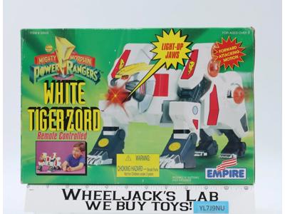 Remote Controlled White Tigerzord Power Rangers 1994 Marchon Empire NEW MIB
