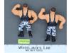 Butch and Luke Bushwhackers 100% Complete WWF Wrestling Hasbro 1991 Vintage
