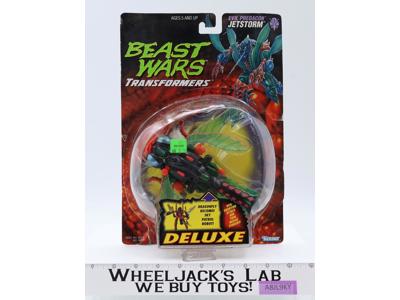 Jetstorm 100% Complete W/ Card & Bubble Transformers Beast Wars 1996 Kenner