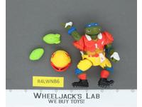 T.D. Tossin' Leo Sewer Sports Teenage Mutant Ninja Turtles TMNT Playmates 1991