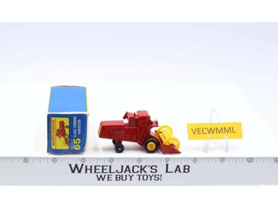 Claas Combine Harvester 65 Lesney Matchbox Series 1960's With Box