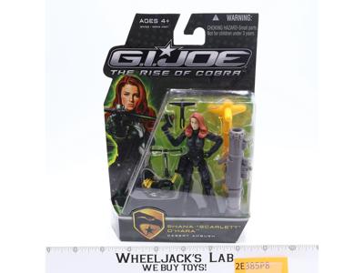 Shana "Scarlett" O'Hara GI Joe The Rise Of Cobra 2009 Hasbro Figure NEW SEALED