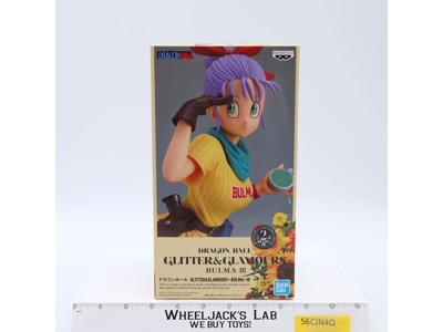 Dragon Ball Bulma III Purple Hair Glitter & Glamours Banpresto Bandai Figure MIB
