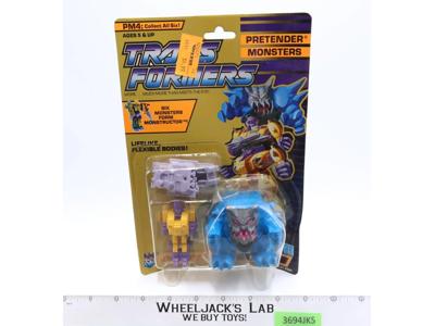 Scowl Pretender Monsters 1989 Vintage Hasbro G1 Transformers Action Figure MOSC