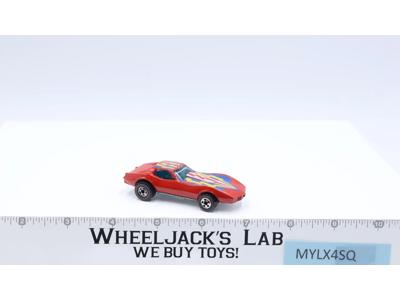 Corvette Stingray Red Hot Wheels Mattel Redlines 1975 Vintage RL