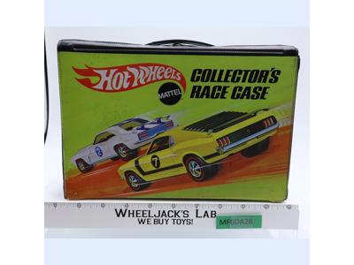 48 Car Collector's Race Storage Case w/ 2 Trays Hot Wheels 1969 Mattel Redline