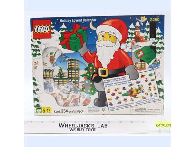 LEGO Holiday Advent Calendar #2250 2000 NEW MISB SEALED 234 pieces