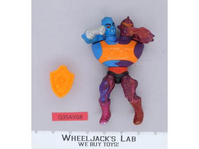 Two Bad Flat Back 100% Complete He-Man Masters of the Universe MOTU 1985 Vintage