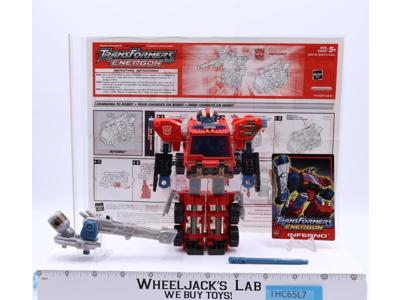 Inferno Transformers Energon 2003 Hasbro Action Figure