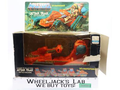 Attak Trak 100% Complete He-Man MOTU Masters of the Universe 1982 Mattel